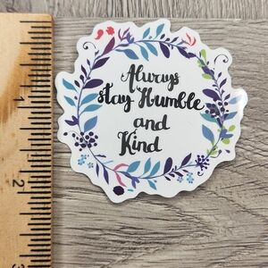 10/$10 Kind Sticker Tie Dye Groovy Hippie 70s Vibe Colorful